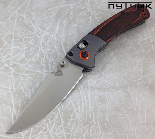 Benchmade 15085-2 Mini Crooked River Wood