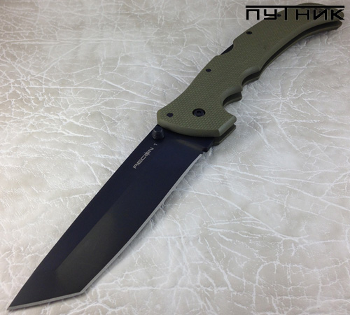 Cold Steel XL Recon 1 Tanto Point CTS-XHP OD Green 27TXTVG