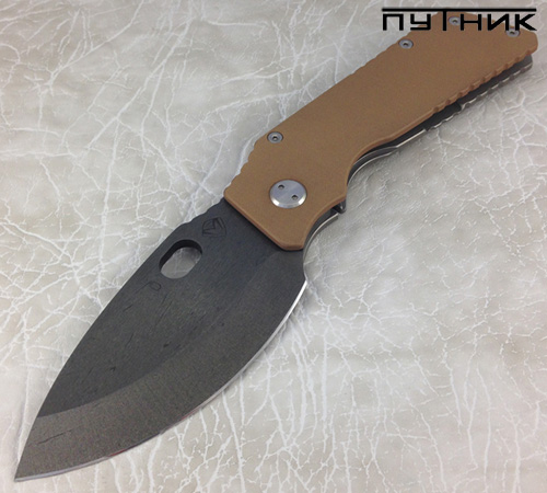 Medford TFF-1 D2 Oxide G10 Coyote Ti Tumbled